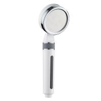 Nuevo tipo de cabeza de ducha de baño caliente con presión potente, ducha portátil con filtro de iones negativos, spray hotel spa cabeza de ducha