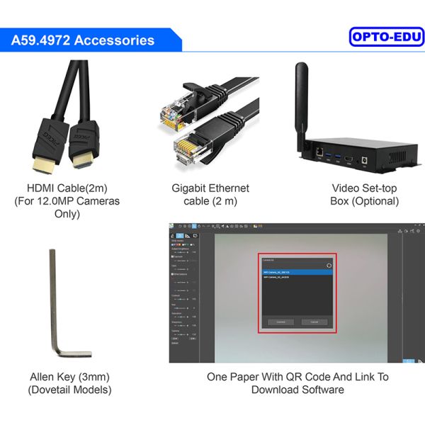 Камера OPTO EDU A59.4972 микроскопа Usb цифров 5G