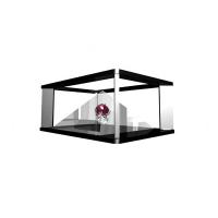 180°, 270° y 360° gabinetes de visualización estereoscópicos gabinete de imágenes holográficas para salas de exposiciones corporativas