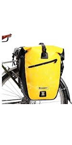 Bike Handlebar Bag, Multifunctional Mountain Bike Crossbar Front Bag Road Bike Basket Bicycle Frame Bag Waist