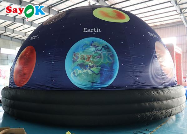 tienda inflable portátil al aire libre de la película del planetario de los 26.3ft de la proyección inflable de la bóveda