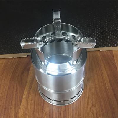 Firewood Portable Outdoor Smokeless Stove Stainless Steel Backyard Bonfire Pit
