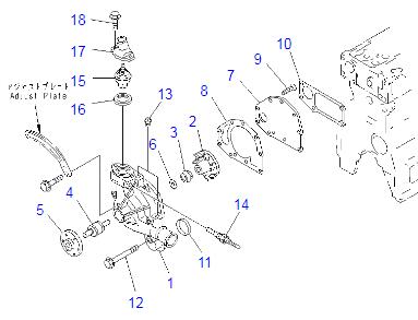 600-421-6120 термостат двигателя экскаватора 600-421-6110 4Д95 6Д95 для КОМАТСУ ПК200-5 разделяет