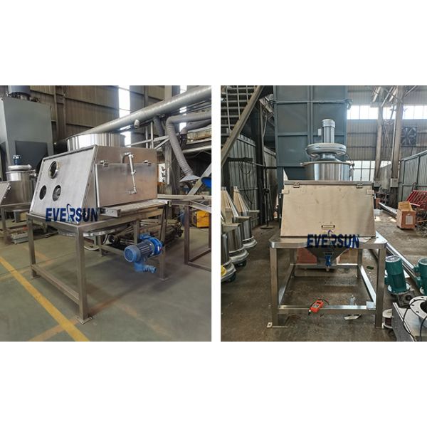 Lithium Battery Dust-Free Feeding Station Rubber Particles Unloader For Chemical