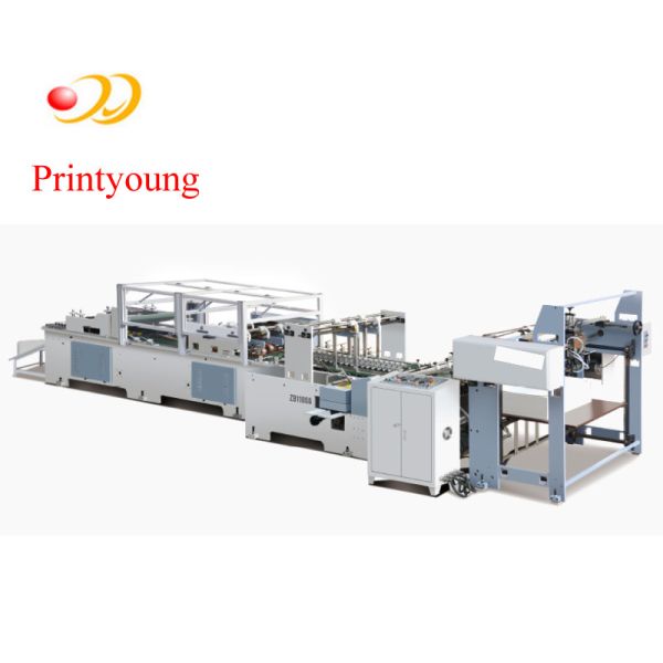 Computerized Sheet Feeding Handbag Paper Making Machine For Kraft Paper Packaging