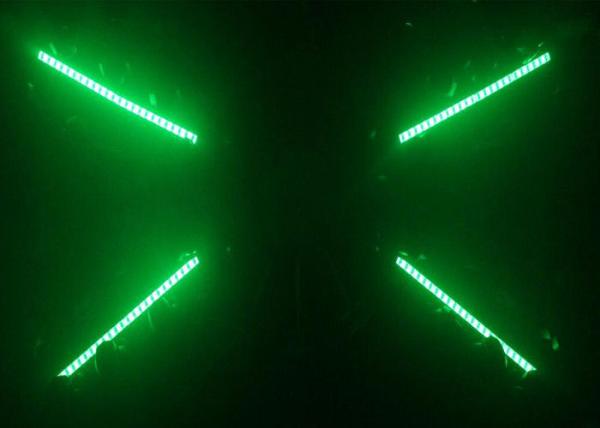 Light Weight Waterproof LED Light Bar , 3W LED Disco Lights With Beam Effect