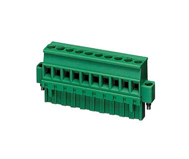 Corpo do bronze do passo 1*16P do conector CPT 5.08mm do terminal de parafuso do diâmetro 1.3mm do PWB