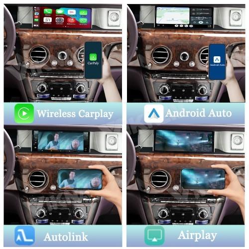 Boîte d'interface Viknav Linux pour Rolls-Royce Phantom 2006-2018 avec CarPlay sans fil