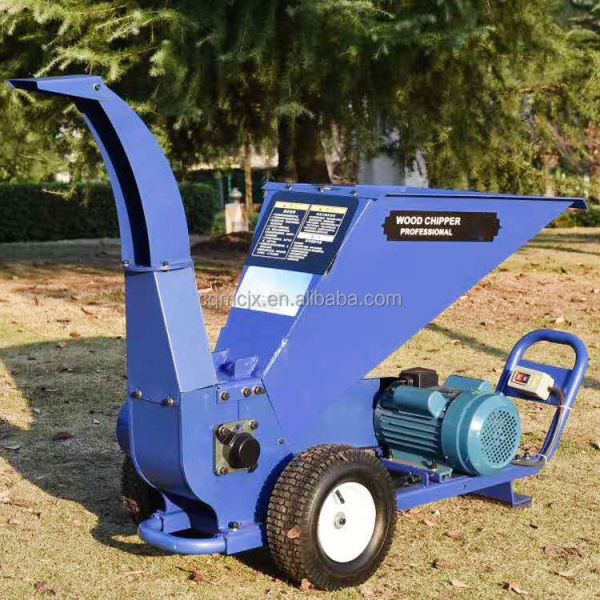 Multifunction Electric Tree Branch Shredder for Crushing Rice Poles and Fruit Trees