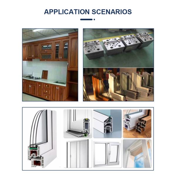 Customizable UPVC Extrusion Moulding for Window Customizable Design Solution