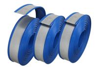 Main moderne de taille de couleur de noyau de la Manche de lettre de matériel de chapeau en acier bleu d'équilibre faisant 65 millimètres