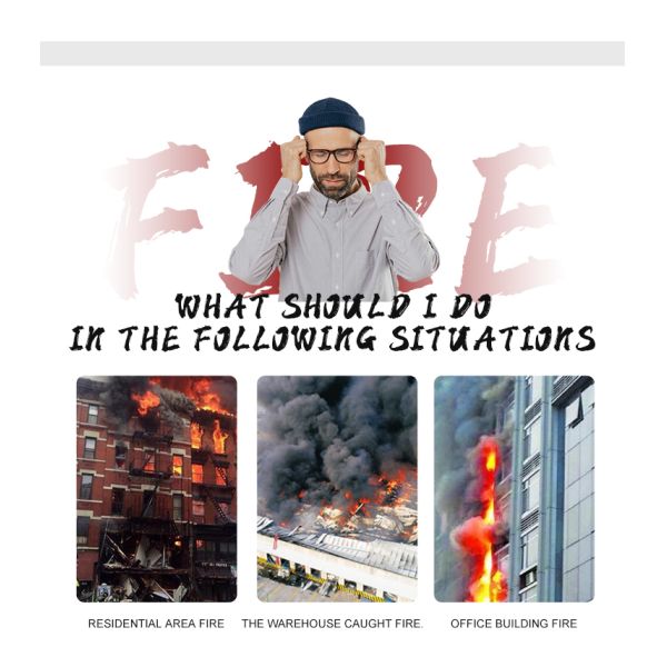 Ht800 Home Fire Proof Safety Emergency Fire Registant Fiberglass Fire Blanket for Kitchen