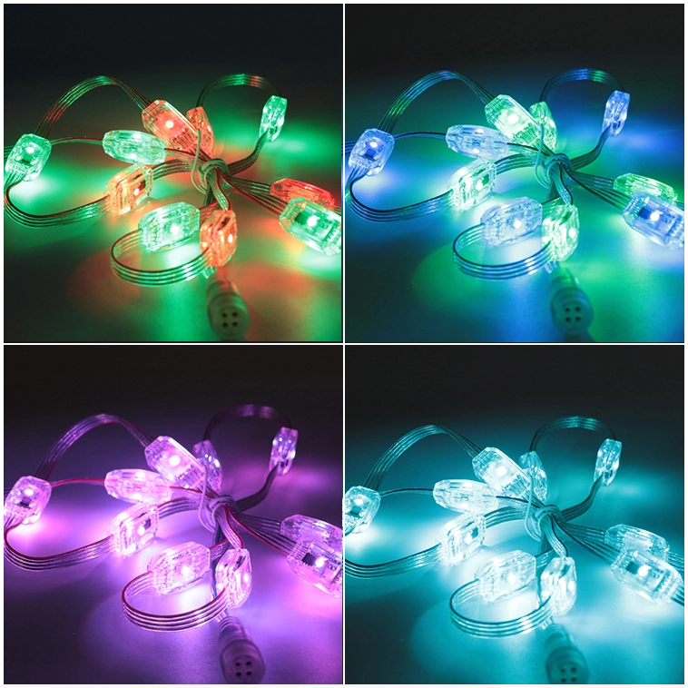 занавес 22mm водоустойчивый IP67 UCS1903 SMD5050 привел строку