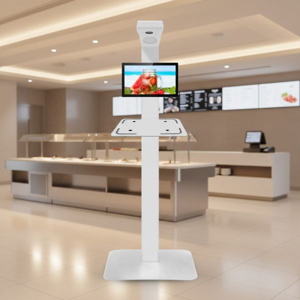 Customized Metal Self-Service Check Kiosk 10 Point Capacitive Touch Screen 8MP