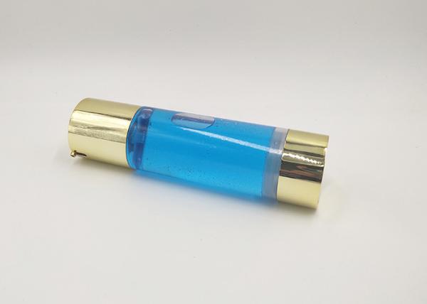Cosmetic Vacuum Facial Cream Bottle , Cylindrical Cosmetic Pump Bottles 30ml 50ml