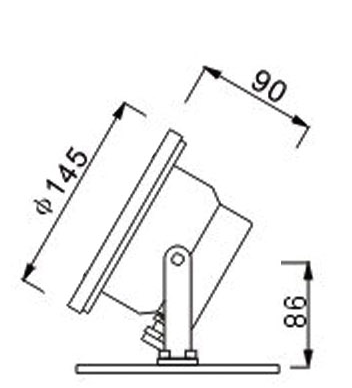 L'acier inoxydable IP68 100W imperméabilisent les lumières sous-marines de LED