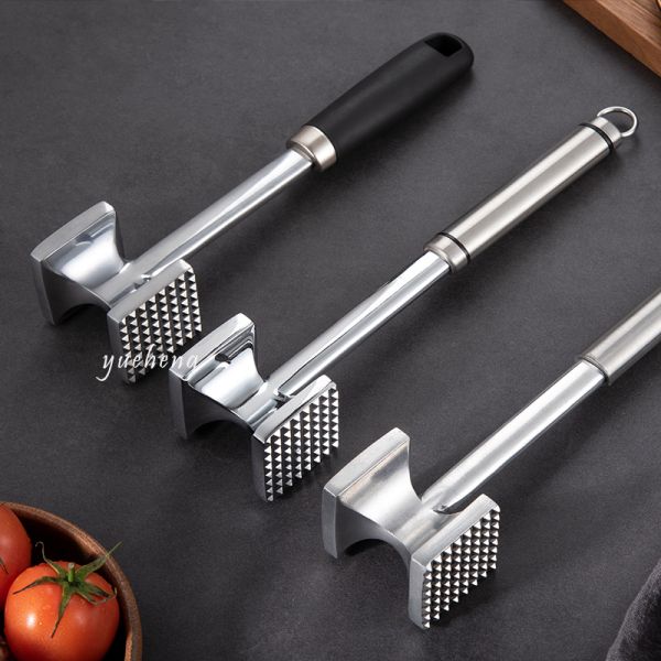 Zinc aluminum alloy meat hammer double -sided meat hammer knocking meat hammer pine meat hammer food hammer kitchen uten