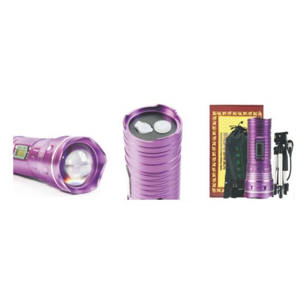Свет рыбной ловли ночи треноги электрофонаря пурпурного спасательного оборудования потока аварийный