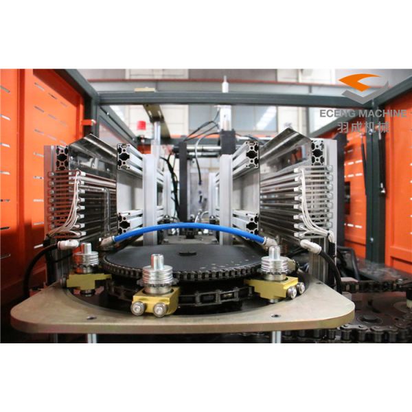 MITSUBISHI PLC Control PET Water Bottle Blow Molding Machine 3 Phase 380V