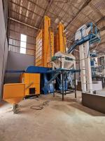 pasta crua de Withou da prova da poluição de 9.95kw 12000kg Paddy Dryer Batch Type