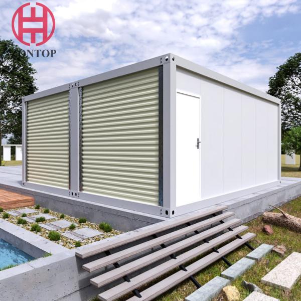 Zontop Easy Install Prefab Shipping Tiny House Kit Modern Luxury House Prefabricated Container Home