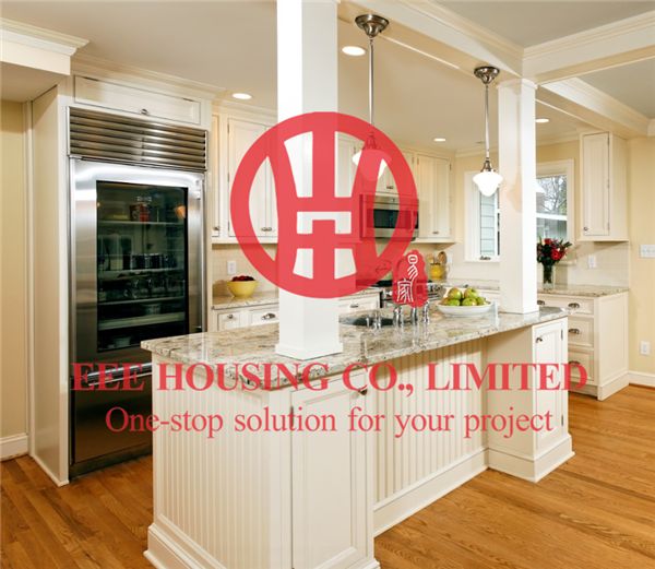 Modern Elegant Solid Wood Kitchen Cabinet with Excellent Design and Quality