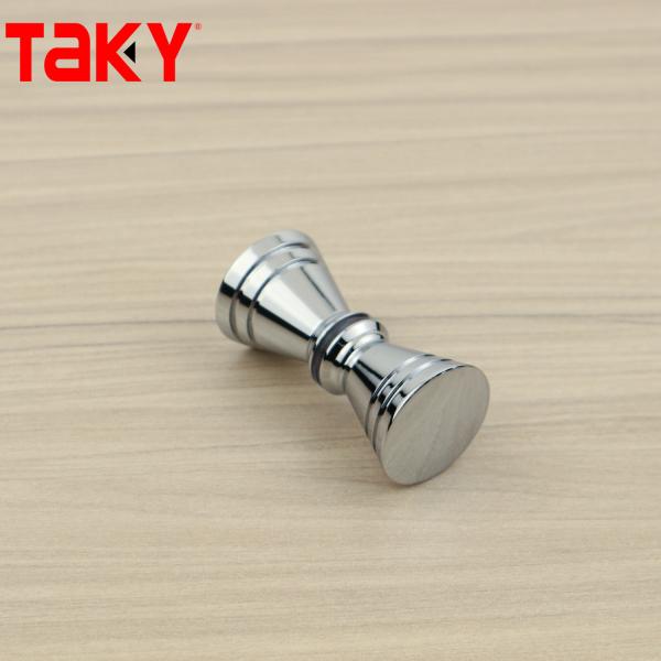 Modern Bathroom Hardware Brass Pull Glass Door Handle And Knob With Customized Design