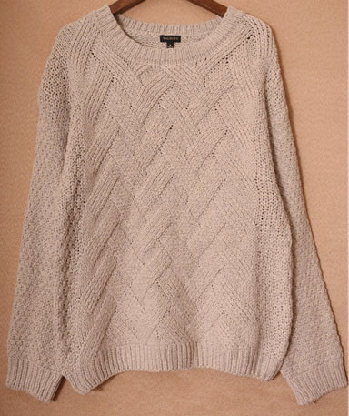 Ladies Sweaters Casual Long Sweater Autumn And Winter Keep Warm Everyday Pullover