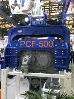 martelo de vibração hidráulico do vibro do motorista de pilha do equipamento de construção de 21 medidores