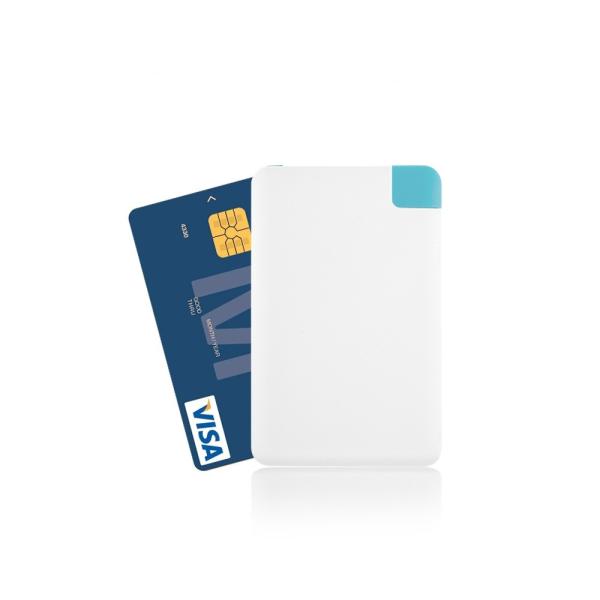 ABS 5V1A 2500mah 4000mah Credit Card Power Bank