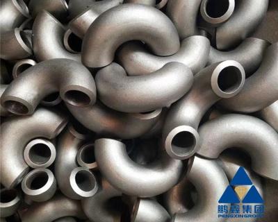 A 860 WPHY60  219*12.7 LR 180° Pipe Elbow Fittings Black Coating 8 Inch Sch 80 Change Direction
