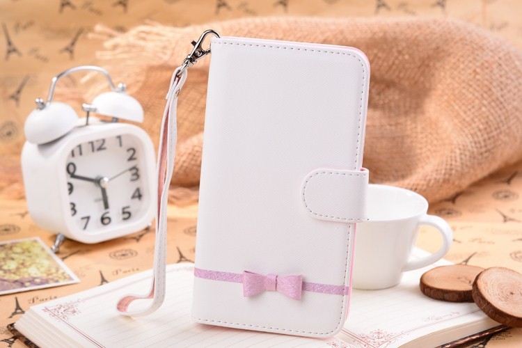 Purple PU Leather Wallet Case For Samsung Note3 For Lady