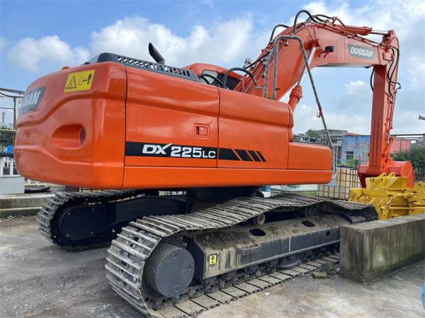 Excavadora usada Doosan DX225LC Excavadora de 22 toneladas Excavadora hidráulica