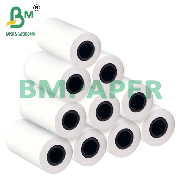 80*80mm 57*40mm Thermal POS Till Paper Rolls Used as Receipts In Banks 80*80мм 57*40мм Термальный POS до бумажных рулонов, используемых в качестве квитанций в банках