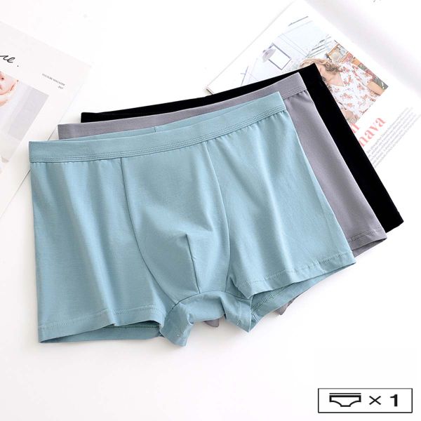 XL-3XL Plus Mens Boxer Shorts Woven Trunks Cotton Men'S Underwear