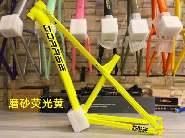 Bicycle Parts 26er/27.5er Aluminum 4x Dirt Jump Frame with Inner Cable Routing 17 Inch