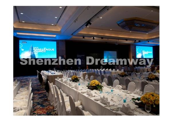 High Definition 6 mm Led Advertising Screens , Indoor Full Color RGB Indoor LED Screen