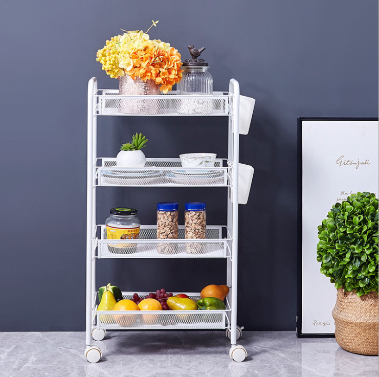 H77cm Five Tier Metal Trolley Cart For Bathroom