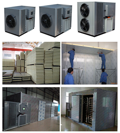 Low Noise Industrial Drying Equipment , Fish Drying Heat Pump Dryer Steady Performance