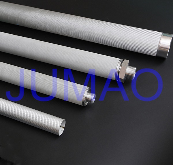 Sintered Stainless Steel Water Filter Cartridge , Metal Filter Media Anti Rust