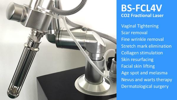 Skin Warts Removal Fractional CO2 Laser / Vaginal Tightening Machine CE Certificate