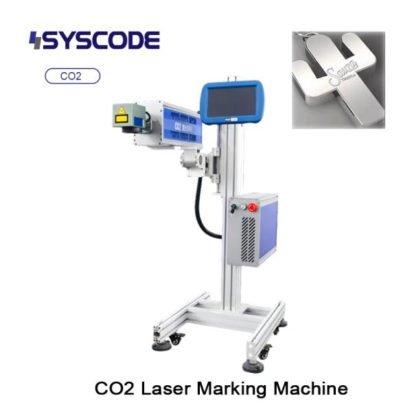Marqueur laser CO2 économique - Solution d'entrée de gamme. Pour le marquage du cuir/tissu/bois. Système d'exploitation Linux, écran tactile 10 pouces.