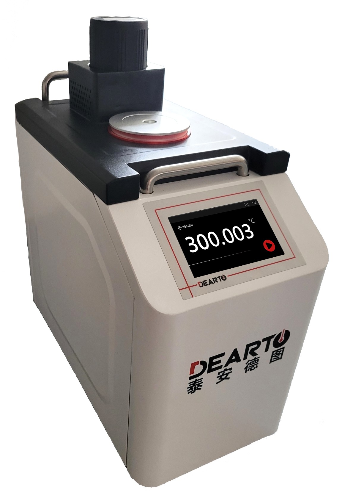 Интеллектуальная портативная солевая ванна 30 кг для точной калибровки температуры от 180 до 560 ° C