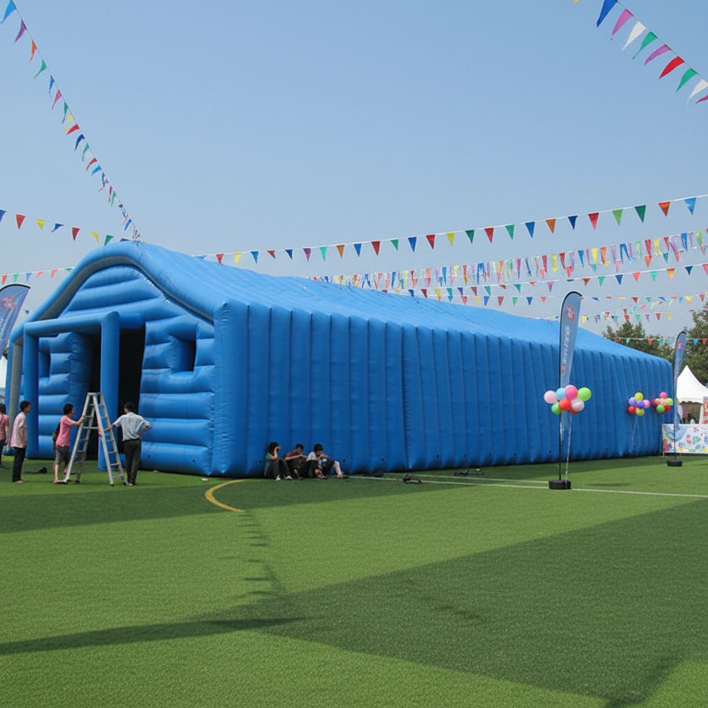 2026 High Quality Large Inflatable Tents Export to Europe America Custom Inflatable Camping Event Tent Emergency Shelter