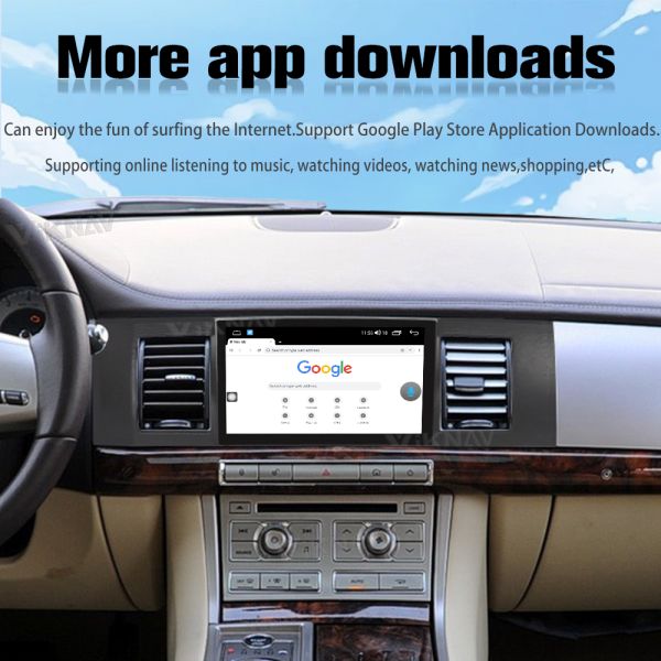 Держите первоначальный автомобиль действует блок андроида главный для ягуара XJ 2007-2014 с CarPlay