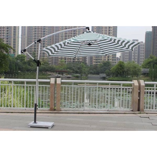 Outdoor Sunshade Garden Furniture Roman Double Roof Garden Parasol with 36kg Weight