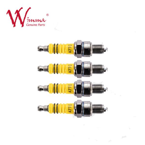 Meilleure performance 1 jeu / 4 pièces Motocycle A7TC Bougie d'allumage Pour 50cc 70cc 90cc 110cc ATV 150