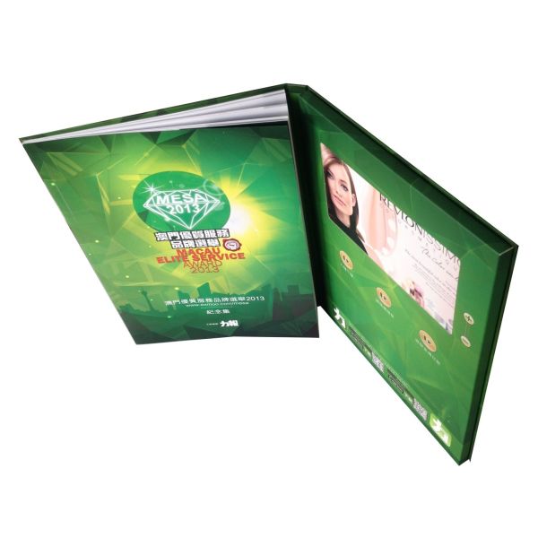Flexible Content Custom Video Birthday Cards Fashion For Party Invitations