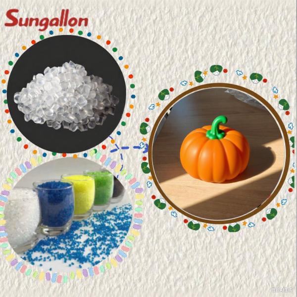 Partículas de TPE para la producción de juguetes, Flexibles pero resistentes, Fáciles de colorear y unir, Soporte de fábrica incluido