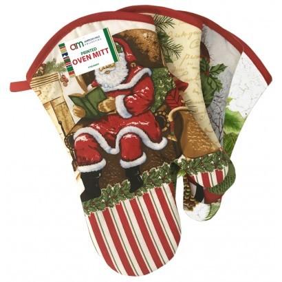 Colorful  Pot Holder Gloves , Cotton Oven Gloves Good Water Absorbtivity